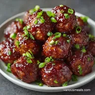 Baked Bourbon BBQ Meatballs: Party-Ready