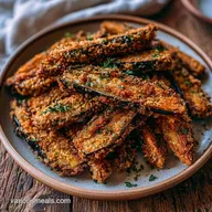 Crispy Baked Eggplant Fries