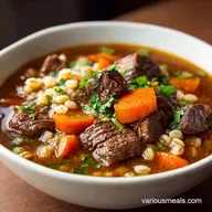 Irish-Style Beef Barley Soup
