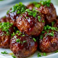 Bourbon Glaze for Meatballs: Sticky and Glossy