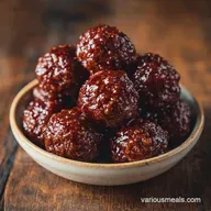 Bourbon Meatballs in 38 Minutes