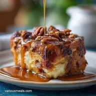 Bread Pudding Recipe with Brioche for 10 Servings
