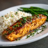 Cajun Honey Butter Salmon for 4 Servings