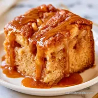 Caramel Apple Snacking Cake in 65 Minutes