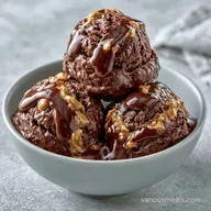 Butter Ice Cream with Dutch Cocoa