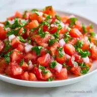 Cilantro Lime Salsa in 10 Minutes