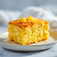 Corn Casserole Recipe with Cream Cheese Baked in 55 Minutes