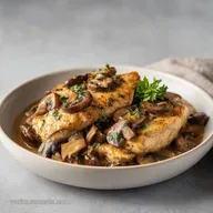 Creamy Mushroom Chicken Marsala for 4 Servings