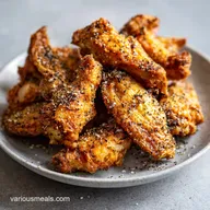 Crispy Baked Salt and Pepper Chicken: Shatter Crisp Skin