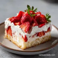 Strawberry Poke Cake: Moist and Creamy