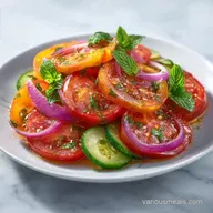 Easy Summer Tomato Salad in 10 Minutes