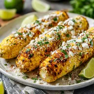 Mexican Street Corn Recipe for 4 Servings