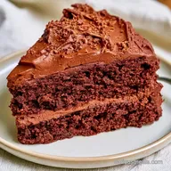 Fall Chocolate Layer Cake: 18 Servings