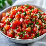 Fresh Tomato Salsa in 15 Minutes