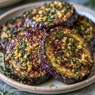 Garlic Roasted Eggplant in 30 Minutes