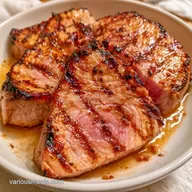 Grilled Ahi Tuna Steaks with Soy Ginger
