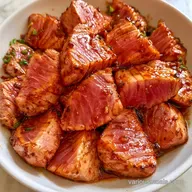 Grilled Tuna with Ginger Soy for 4