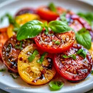 Heirloom Tomato Salad Recipe for 4