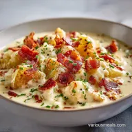 Creamiest Instant Pot Loaded Baked Potato Soup