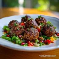 Lamb Meatballs in 30 Minutes: Pan-Seared & Herb-Infused
