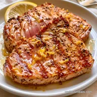 Lemon Pepper Grilled Tuna in 18 Minutes