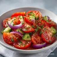 Marinated Tomato Onion Salad: Meal Prep