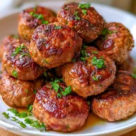 Mediterranean Beef Meatballs in 35 Min
