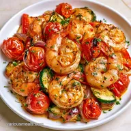 Mediterranean Shrimp in 30 Minutes