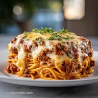 Million Dollar Spaghetti: Creamy and Baked