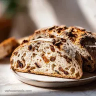 No Knead Cinnamon Raisin Bread Recipe
