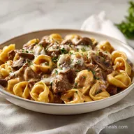 Creamy Beef and Shells: A One-Pot Dinner