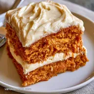 Moist Pumpkin Layer Cake with Cream Cheese
