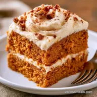 Pumpkin Pie Layer Cake with Moist Crumb