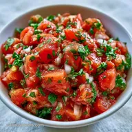 Raw Garden Tomato Salsa in 20 Minutes