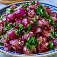 Red Onion Salsa for 6 Servings