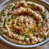Eggplant Roasted Dip with Tahini