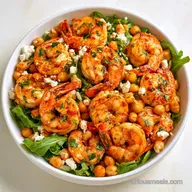 Shrimp Mediterranean Salad in 30 Minutes