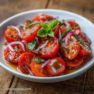 Simple Fresh Tomato Salad in 10 Minutes