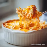 Slow Cooker Buffalo Chicken Dip: Velvety