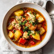 Slow Cooker Chicken Stew for 6 Servings with Tender Vegetables