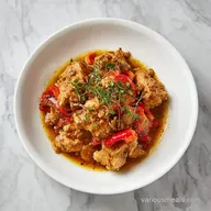 Mississippi Chicken: Slow-Cooked Tender Thighs for 6 Servings
