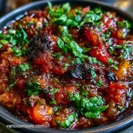 Smoky Fire Roasted Salsa in 25 Minutes