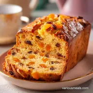 Spiced Cantaloupe Tea Loaf for 8 Slices