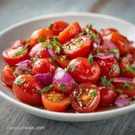 Sweet Grape Tomato Salad in 10 Minutes