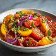 Marinated Tomato Salad Olive Mango for 4 Servings