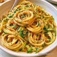 Zucchini Ribbon Pasta in 20 Minutes