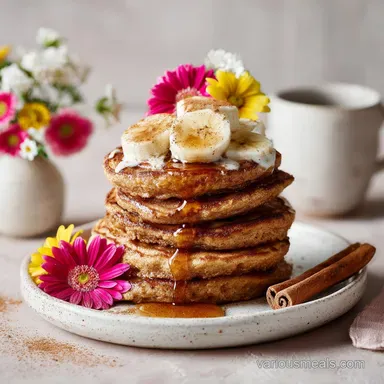 3 Ingredient Banana Pancake with Cinnamon in 15 Minutes