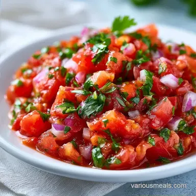 Salsa Mexicana in 25 Minutes