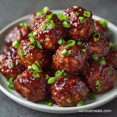 Baked Bourbon BBQ Meatballs: Party-Ready