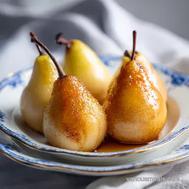 Baked Pears: Slow-Roasted in 45 Minutes